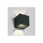 2x6W sieninis lauko &scaron;viestuvas, antracito sp., 3000K, IP65, 67524B/AN/W