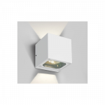 2x6W sieninis lauko &scaron;viestuvas, baltas, 3000K, IP65, 67524B/W/W