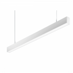 49W LED pakabinamas linijinis &scaron;viestuvas X-LINE SLIM L-DOWN, anoduoto aliuminio sp., 4000K, DALI