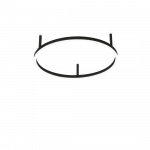 29W LED lubinis &scaron;viestuvas ORACLE SLIM, juodas, 2700K, 341880