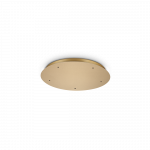 Pakabinamų &scaron;viestuvų (5 vnt.) laikiklis ROSONI, žalvario sp., D450mm, 364865
