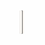 20,8W LED sieninis &scaron;viestuvas KONTUR, juodu korpusu, 3000K, dimeriuojamas