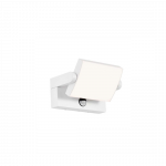 17W LED pavir&scaron;inis lauko &scaron;viestuvas, baltas, 3000K, su judesio davikliu