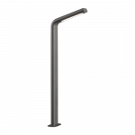 10W LED pastatomas lauko &scaron;viestuvas ZEN, antracito sp., 3000K, IP65, H2038101GR