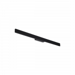 20W LED linijinis sieninis &scaron;viestuvas LINEA, juodas, 3000K, IP54, 313498