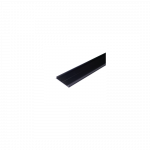 LED juostos profilio dangtelis C10, juodas, 3m