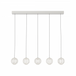 23W LED pakabinamas &scaron;viestuvas DIAMOND, chromo sp./skaidrus, 3000K, 343471