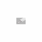 LED juostos profilio dangtelis C3 CLICK, baltas, 3m