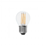 6W LED filamentinė lemputė, G45, E27, 6500K