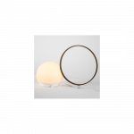 2,5W LED įkraunamas stalo &scaron;viestuvas CIRC, 3000K, IP67, dimeriuojamas, auksinės spalvos