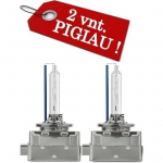 D3S 2vnt. 6000K 35W/42V E11 xenon PREMIUM lemputė į originalias xenon sistemas