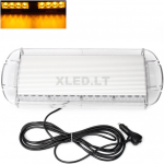 Įspėjamasis galingas LED oranžinis &scaron;vyturėlis 12V-24V 54 cm