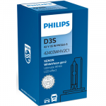 D3S NEW PHILIPS WHITE VISION +120% GEN2 originali 42403WHV2C1, 5000K xenon lemputė
