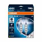 H1 OSRAM COOL BLUE BOOST, 80W&nbsp;5000K, +50% &scaron;viesos, 62150CBB-2HB