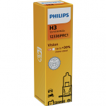 H3 Philips Vision +30% halogeninės 12v 55w, 12336PRB1 lemputė