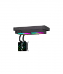 Gamemax CPU Liquid Cooler | GLACIER 240 LCD BK | Black | Intel, AMD