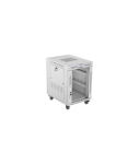 Lanberg | Rack cabinet 19" free-standing 15U/600x800 (flat pack) with glass door, LCD | FF01-6815-12SL | Grey