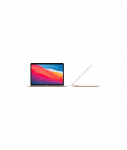 Apple | MacBook Air | Gold | 13.3 " | IPS | 2560 x 1600 | Apple M1 | 8 GB | SSD 256 GB | Apple M1 7-core GPU | Without ODD | ma