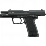 H&K USP CO2 airsoft pistoletas - didelio rėmo blowback (atatrankos), licencijuotas Umarex/KWA