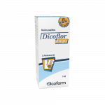 DICOFLOR DROPS probiotikai vaikams nuo 0 mėn., 5 ml buteliukas