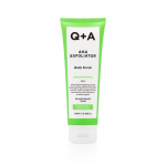 Q+A AHA Exfoliator Body Scrub Kūno &scaron;veitiklis su AHA rūg&scaron;timi, 250ml