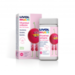 LIVOL MULTI vy&scaron;nių skonio vitaminai vaikams, 60 tablečių