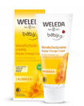 Weleda kremas nuo i&scaron;&scaron;utimų su cinku ir medetkomis CALENDULA BABY 75 ml.