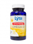 LYSI OMEGA-3 + VITAMIN D3 CAPS. N120