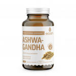 ECOSH A&Scaron;VAGANDA (Ashwagandha) su KSM-66&reg; &scaron;aknų ekstraktu, 400 mg, 90 kapsulių