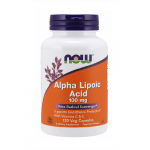 NOW Alpha Lipoinė rūg&scaron;tis 100 mg, 120 kapsulių