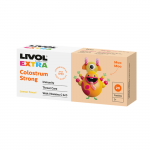 LIVOL EXTRA Colostrum Strong, 20 citrinų skonio pastilių