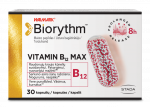 BIORYTHM VIT B12 MAX prailginto veikimo vitaminas B12, 30 kapsulių