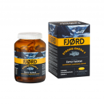 FJORD STRONG OMEGA-3 žuvų taukai, 80 kapsulių