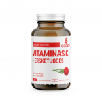 ECOSH vitaminas C su er&scaron;kėtuogėmis, 90 kapsulių