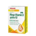 WALMARK MEGA VITAMIN D FORTE (vitaminas D), 4000 IU, 30 kapsulių
