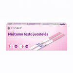 Livsane greiti testai nė&scaron;tumui nustatyti, juostelės 2 vnt.