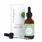 CURESUPPORT liposominis maisto papildas VITAMINAS K2 + D3, 60 ml
