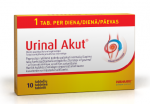 URINAL AKUT (spanguolės ir ryk&scaron;tenė &scaron;lapimo sistemai), 10 tablečių [GALIOJIMAS 2026-09]