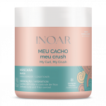 INOAR Meu Cacho, Meu Crush Mask - drėkinanti plaukų kaukė garbanotiems plaukams 500 g