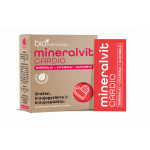 Biofarmacija MINERALVIT CARDIO, &Scaron;irdžiai, Kraujagyslėms, Kraujospūdžiui, 20 paketėlių