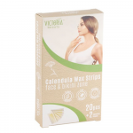 Victoria Beauty depiliacinės va&scaron;ko juostelės veidui ir bikini zonai su medetkų ekstraktu, jautriai odai, 20vnt