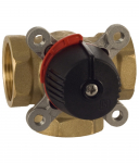 Trieigis LK Armatur bronzinis kompakti&scaron;kas pamai&scaron;ymo vožtuvas ThermoMix LK 840, Dn20, PN10, Kvs 6.3