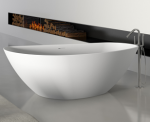 Marmurinė vonia Granada 170 R 170x80 cm
