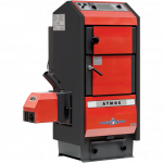 Katilas malkoms ir medienos granulėms Atmos D50P, (45kW)