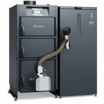 Granulinis katilas su automatiniu užkūrimu Kamen Pellet Kompakt, 17 kW