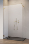 Walk-in tipo Aukso spalvos du&scaron;o kabina Radaway Essenza Pro Gold, Walk-in110, 110cm