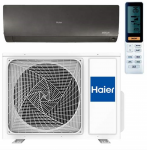 Juodas Haier Flexis Plus oras-oras &scaron;ilumos siurblys/kondicionierius, 2,5 kW, AS25S2SF1FA-MB + 1U25S2SM1FA-2