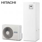 Hitachi 4,3 kW, Yutaki SCombi &scaron;ilumos siurblys oras-vanduo, RWD-2.0RW1E-220S + RAS-2WHVRP1
