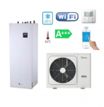 Midea oras-vanduo &scaron;ilumos siurblys M-Thermal Arctic su integruotu boileriu, 10 kW, HBT-A100/190CDS90GN8-B + MHA-V10W/D2N8-B