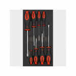 Įrankių komplektas į vežimėlius, Atsuktuvai, 8 vnt., 600823 Sonic Equipment